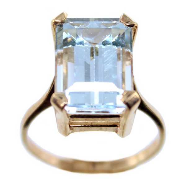 Bague Plaqué Or Vasra - T55 