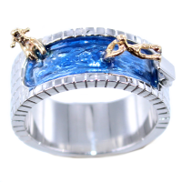 Bague Argent Big splash 