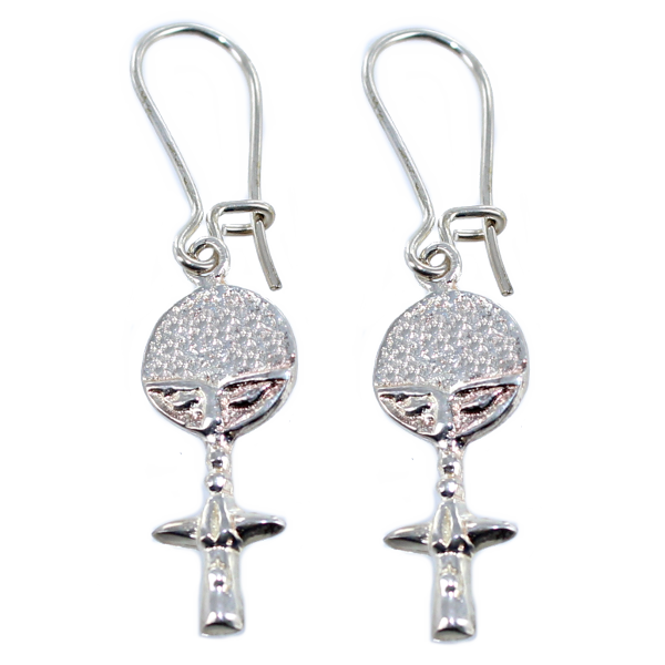 Boucles d'oreilles Argent Poupée Ashanti 