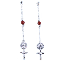 Boucles d\'oreilles Poupée Ashanti de couleur - Image 2 