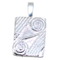 Pendentif Argent Poids africain Nzebi 