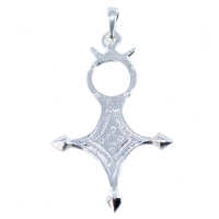 Pendentif Argent Croix du sud pleine Hoggar 