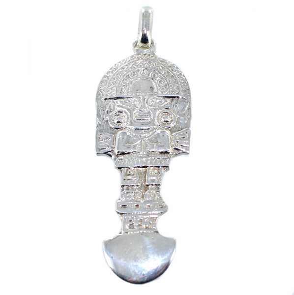 Pendentif Argent Couteau Tumi Inca - Taille 3 