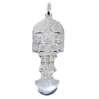 Pendentif Argent Couteau Tumi Inca - Taille 3 