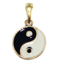 Pendentif Or 18 K Yin et Yang - Taille 2 