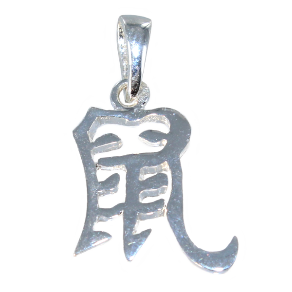 Pendentif Argent Symbole chinois Rat 