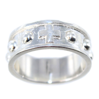 Bague Argent Dizainier 7mm 