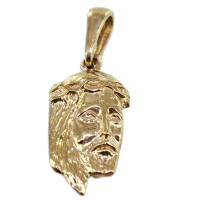 Pendentif Or Jaune Christ - Taille 1 