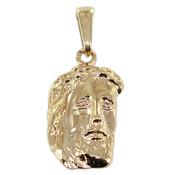 Pendentif Or Jaune Christ - Taille 3 