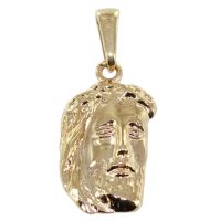 Pendentif Or Jaune Christ - Taille 3 