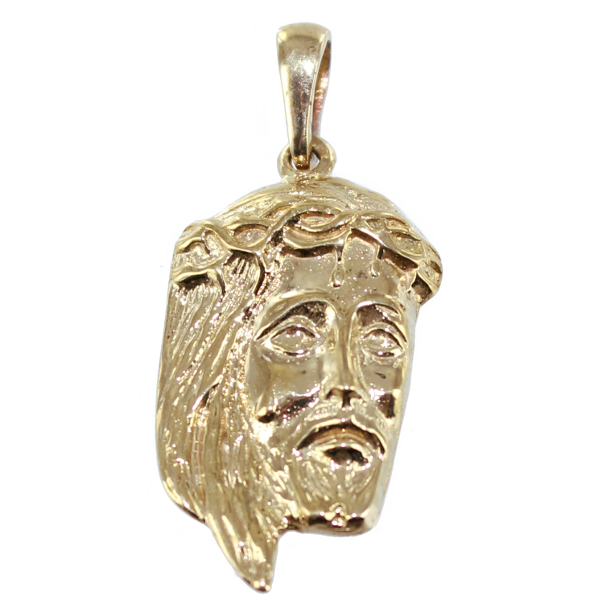Pendentif Or Jaune Christ - Taille 2 