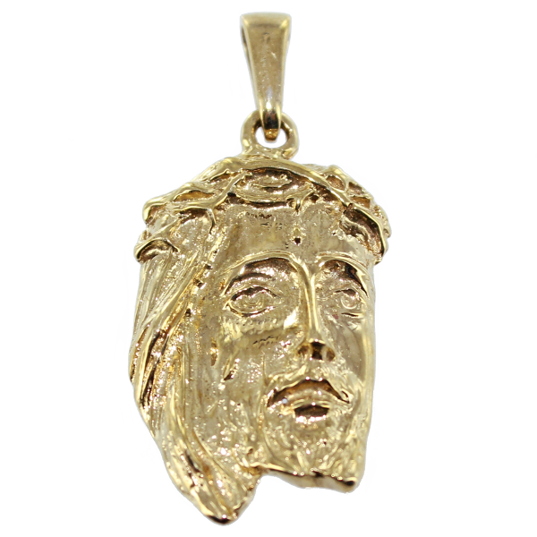 Pendentif Or Jaune Christ - Taille 4 