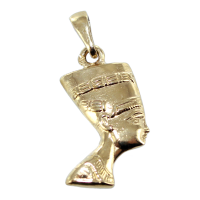 Pendentif Or Jaune Nefertiti - Taille 2 