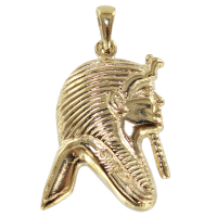 Pendentif Or Jaune Pharaon Akhenaton 