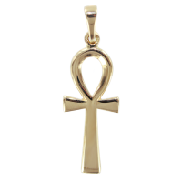 Croix Ankh - Taille 2 Or Jaune 
