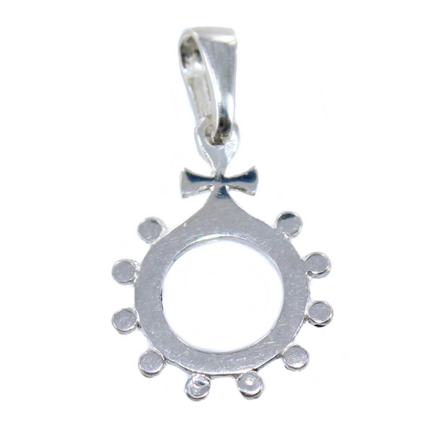 Pendentif Argent Dizenier Basque 