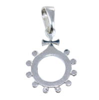 Pendentif Argent Dizenier Basque 