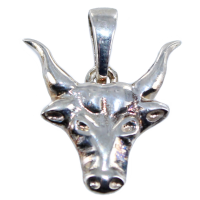 Pendentif Argent Tête de Vache 