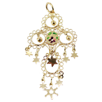 Pendentif Or Jaune Saint Esprit du Béarn - Taille 3 