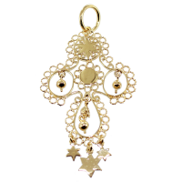 Pendentif Or Jaune Saint Esprit du Béarn - Taille 2 