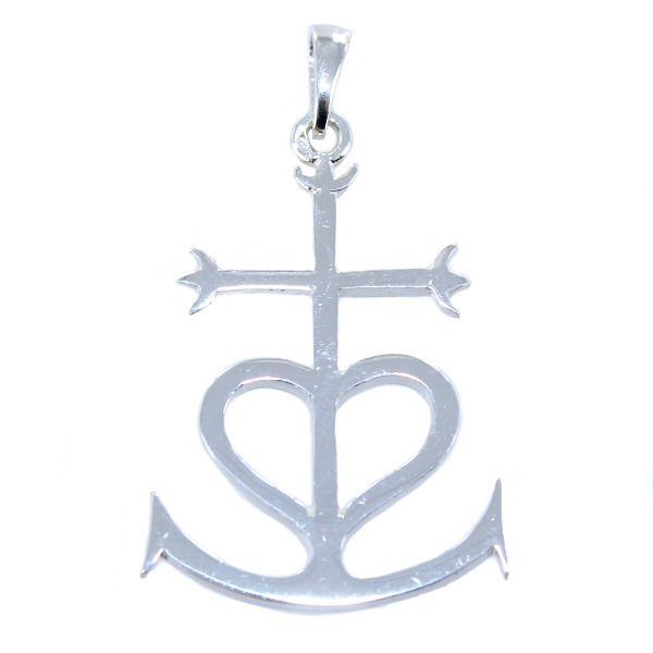 Croix Camarguaise - Taille 5 Argent 