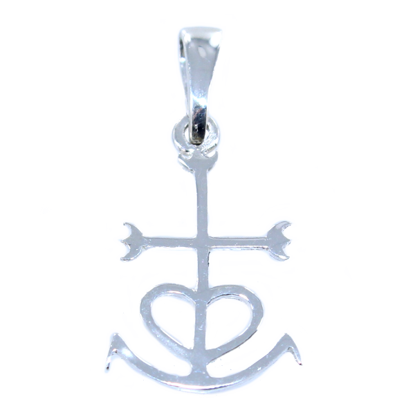Croix Camarguaise - Taille 2 Argent 