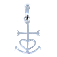 Croix Camarguaise - Taille 2&nbsp;Argent 