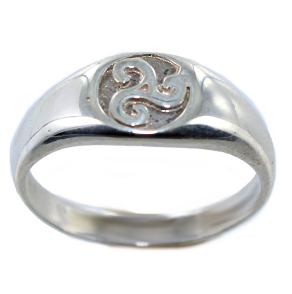 Bague Triskell aposé - Taille 1 Argent 