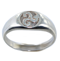 Bague Triskell aposé - Taille 1 Argent 