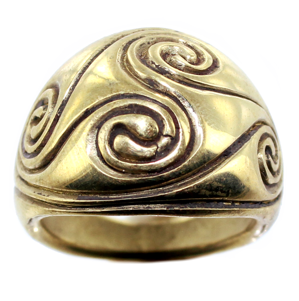 Bague Symbole Schenal Bronze 