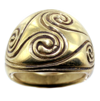 Bague Symbole Schenal Bronze 