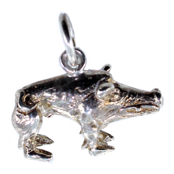 Pendentif Argent Sanglier Khomyna Mohyla - Taille 1 