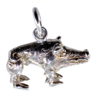 Pendentif Argent Sanglier Khomyna Mohyla - Taille 1 