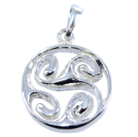 Pendentif Argent Triskell Schenal - Taille 2 