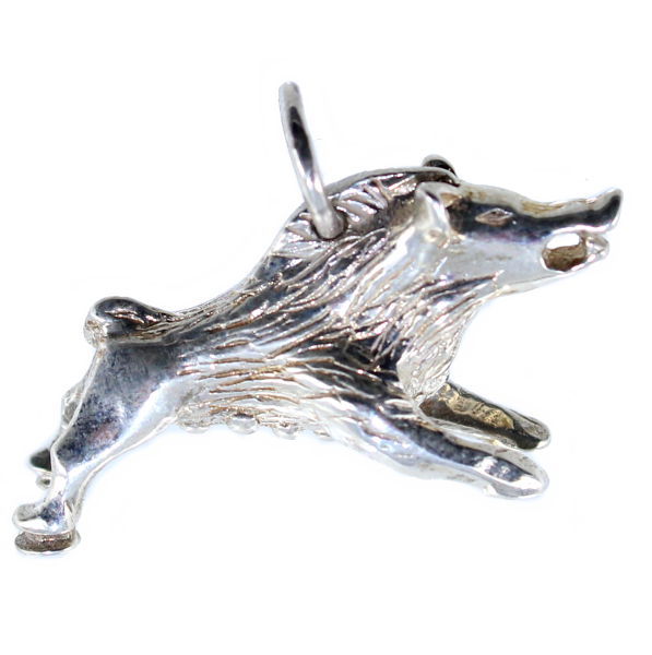 Pendentif Argent Sanglier Laie de Cahors - Taille 2 