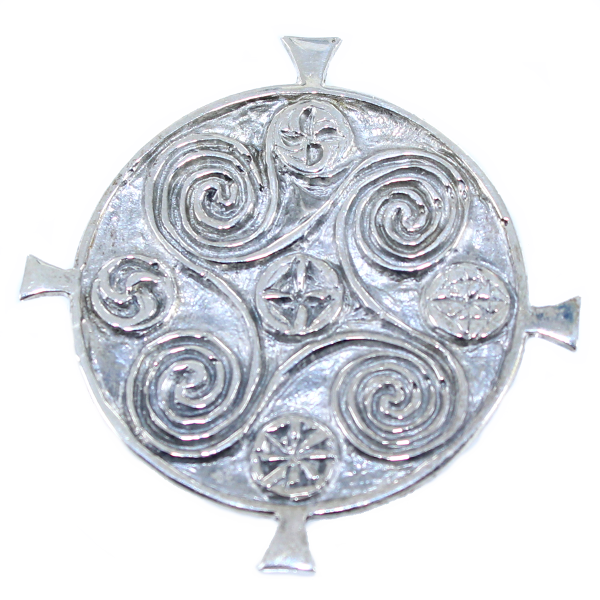 Broche Spirales celtiques Argent