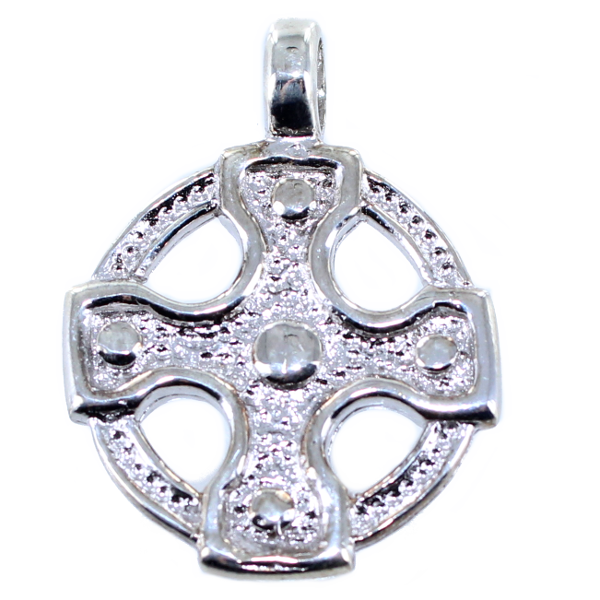 Croix Celte ronde - Taille 2 Argent 