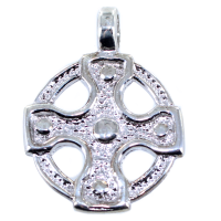 Croix Celte ronde - Taille 2 Argent 