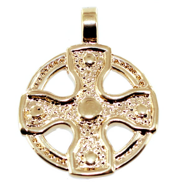 Croix Celte ronde - Taille 3 Or Jaune 