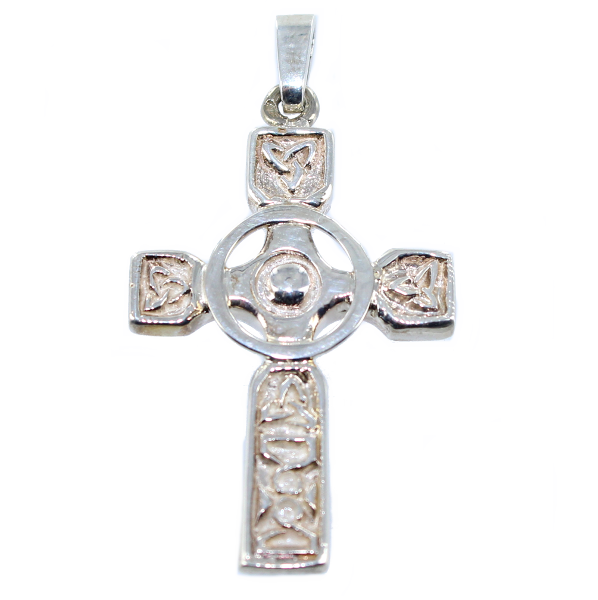 Croix Celte Triskell Argent 