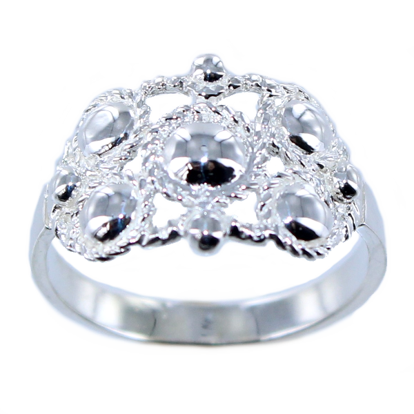 Bague Boulonnaise - Taille 1 Argent 