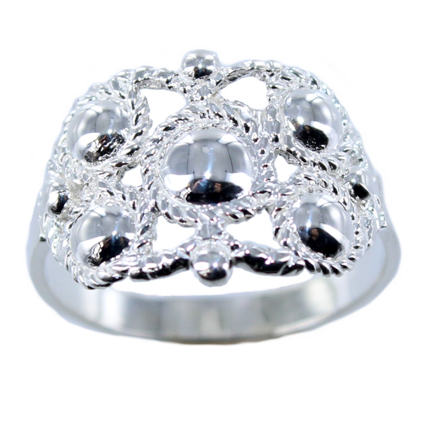 Bague Boulonnaise - Taille 2 Argent 