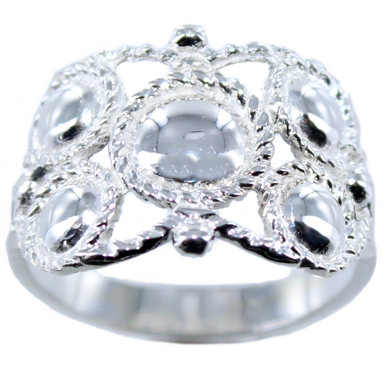 Bague Boulonnaise - Taille 3 Argent 