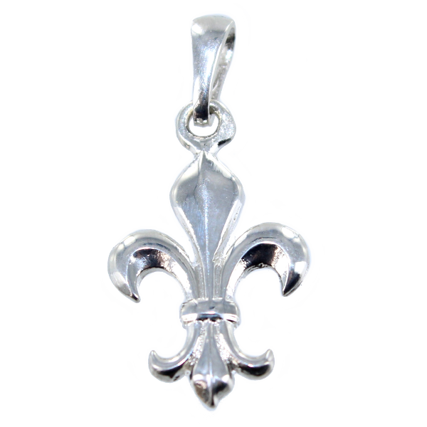 Pendentif Argent Fleur de Lys - Taille 5 