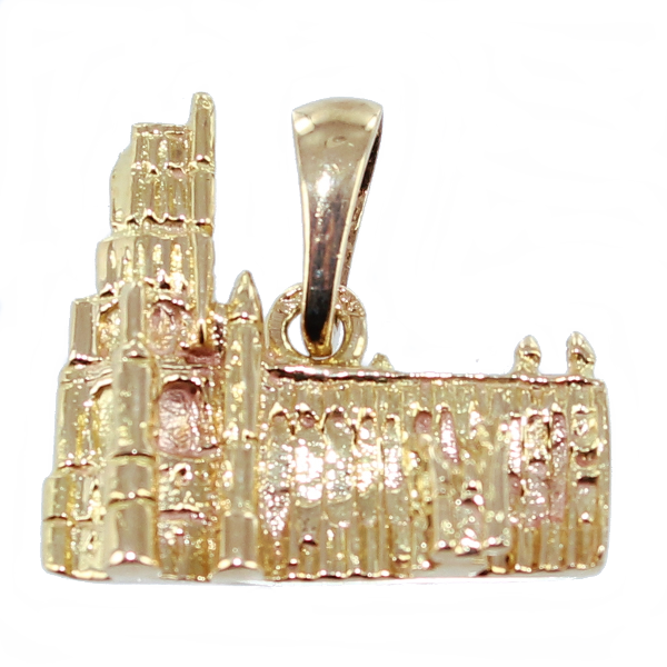 Pendentif Or Jaune Cathédrale Sainte Cécile d'Albi 