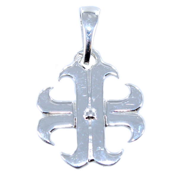 Croix Cathare - Taille 1 Argent 