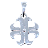 Croix Cathare - Taille 1 Argent 