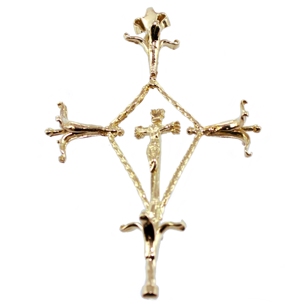 Croix du Pont d'Espalion - Taille 2 Or Jaune 