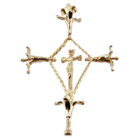 Croix du Pont d'Espalion - Taille 2 Or Jaune 