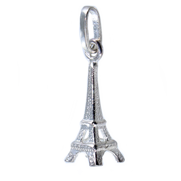 Pendentif Argent Tour Eiffel - Taille 2 